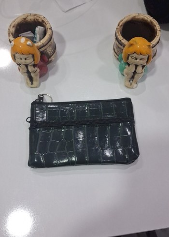 Kadın Çok Renkli Fermuarlı Clutch Cüzdan - Görsel 4