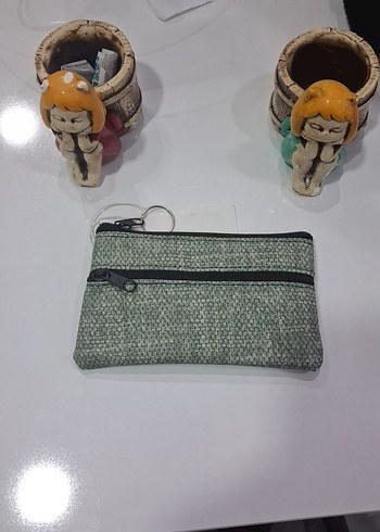 Kadın Çok Renkli Fermuarlı Clutch Cüzdan - Görsel 8