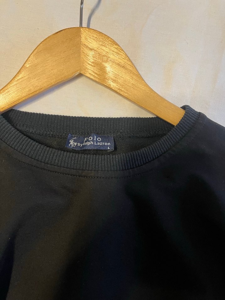 Siyah Erkek Sweatshirt Uzun Kollu - Görsel 3