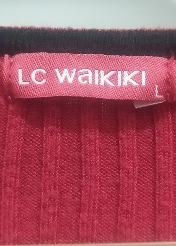 Kırmızı Triko Kadın Uzun Kollu Kazak - Görsel 3