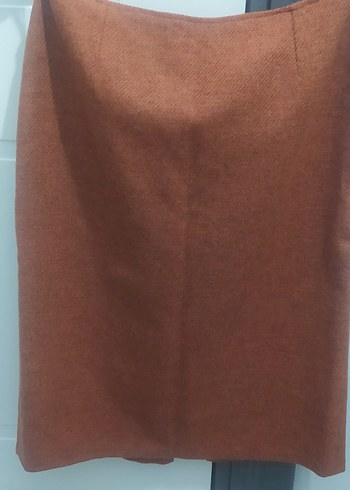 Kahverengi Midi Kalem Etek kışlık - Görsel 3