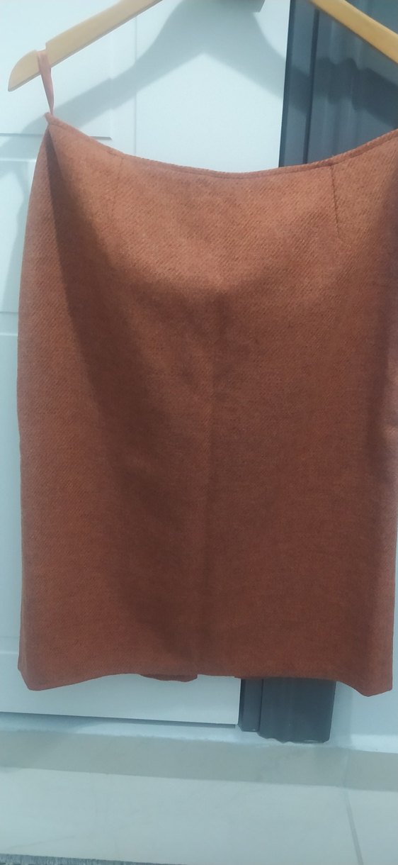 Kahverengi Midi Kalem Etek kışlık - Görsel 3