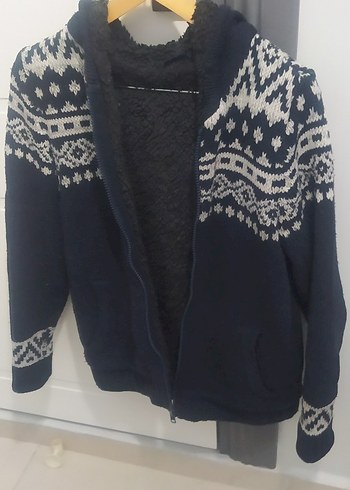 Erkek Çocuk Desenli Triko Ceket - Görsel 3