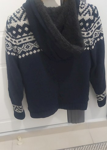 Erkek Çocuk Desenli Triko Ceket - Görsel 6