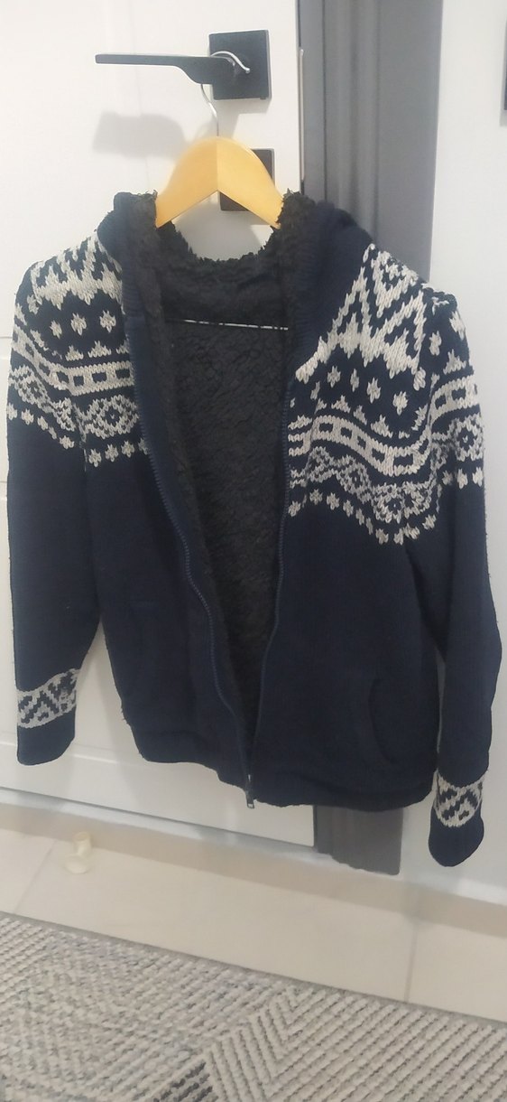 Erkek Çocuk Desenli Triko Ceket - Görsel 3