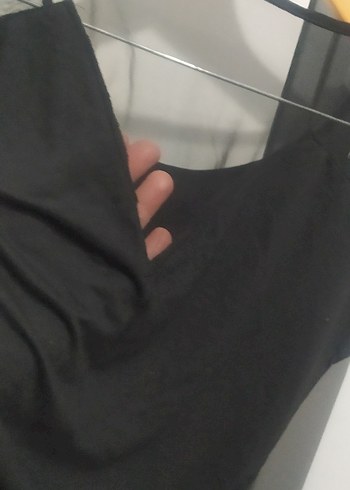 Siyah Baskılı Kadın Tişört - Görsel 6