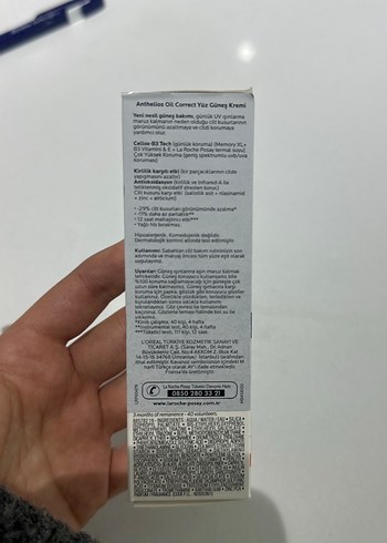 La Roche-Posay Anthelios Oil Correct SPF 50+ Jel Krem - Görsel 2