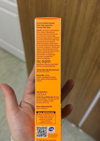 Portakal Aromalı Omega 3 Balık Yağı 150 ml - Görsel 3