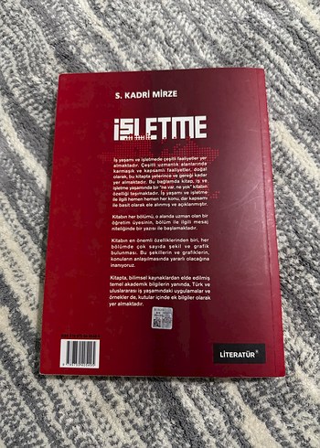 İşletme - S. Kadri Mirze - Görsel 2