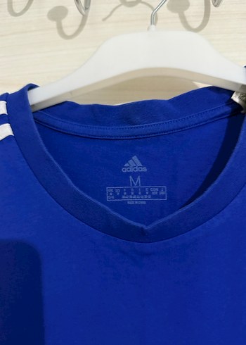 lacivert Kısa Kollu Adidas Tişört - Görsel 2