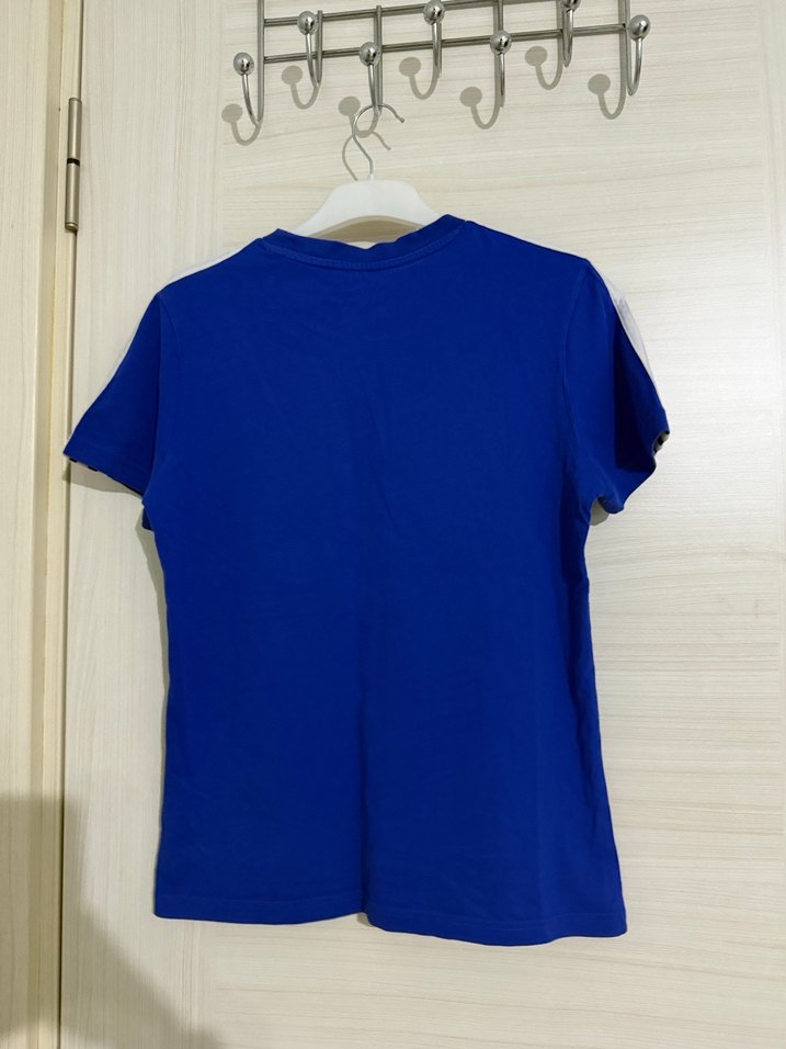 lacivert Kısa Kollu Adidas Tişört - Görsel 4