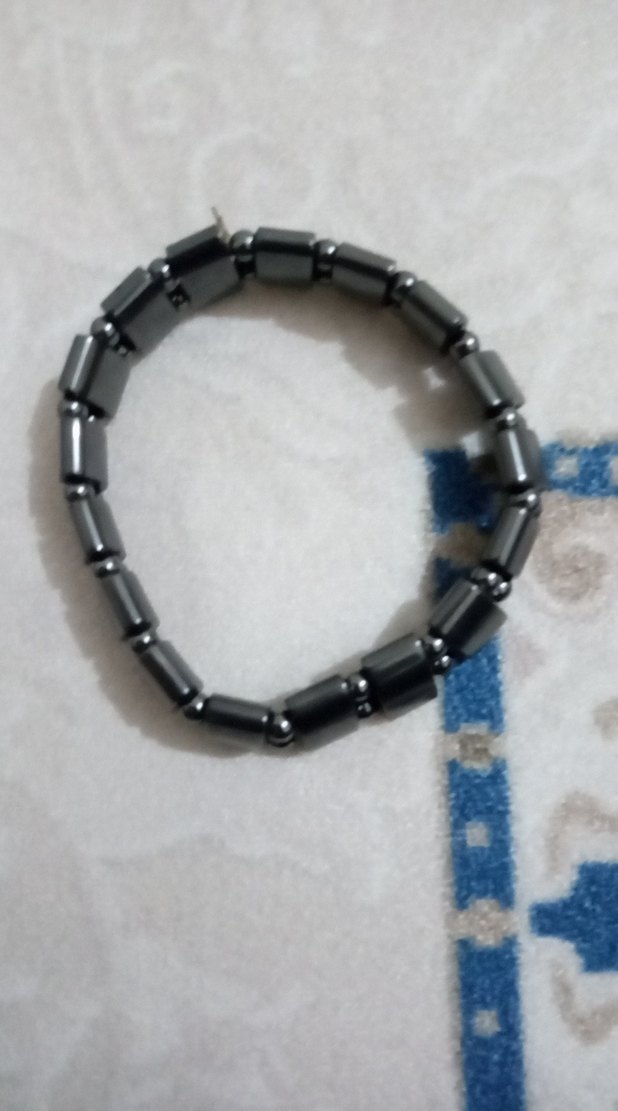 Siyah Elastik erkek-Kadın Bileklik - Görsel 5