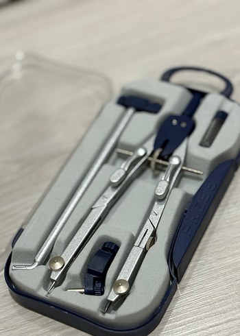 Brons Profesyonel Pergel Seti - Görsel 3