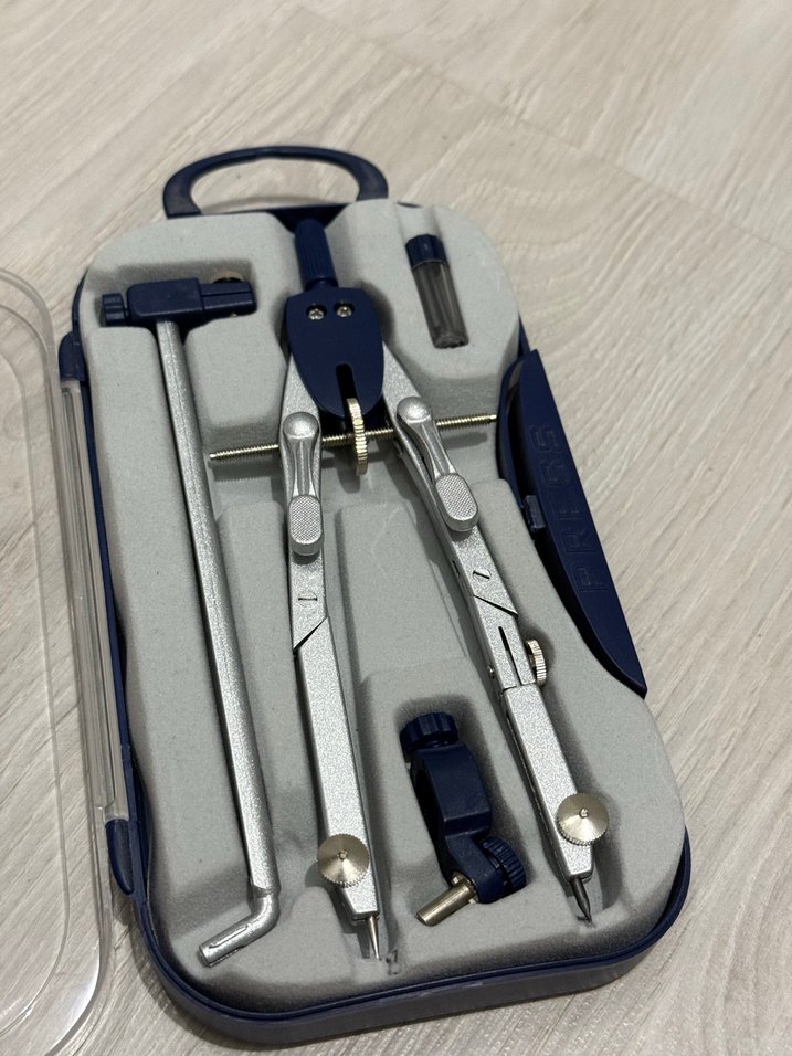 Brons Profesyonel Pergel Seti - Görsel 2