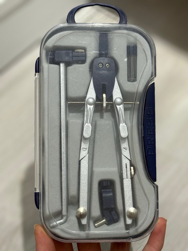 Brons Profesyonel Pergel Seti - Görsel 5