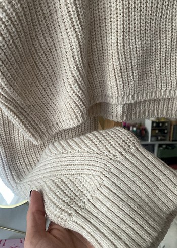 Crop Triko Kazak - Görsel 5