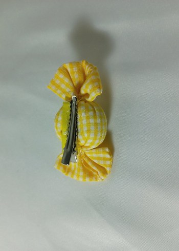 Sarı Ekose şeker Çocuk Toka - Görsel 6