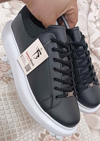 Tonny Black Siyah Bağcıklı Erkek Spor Ayakkabı - Görsel 3