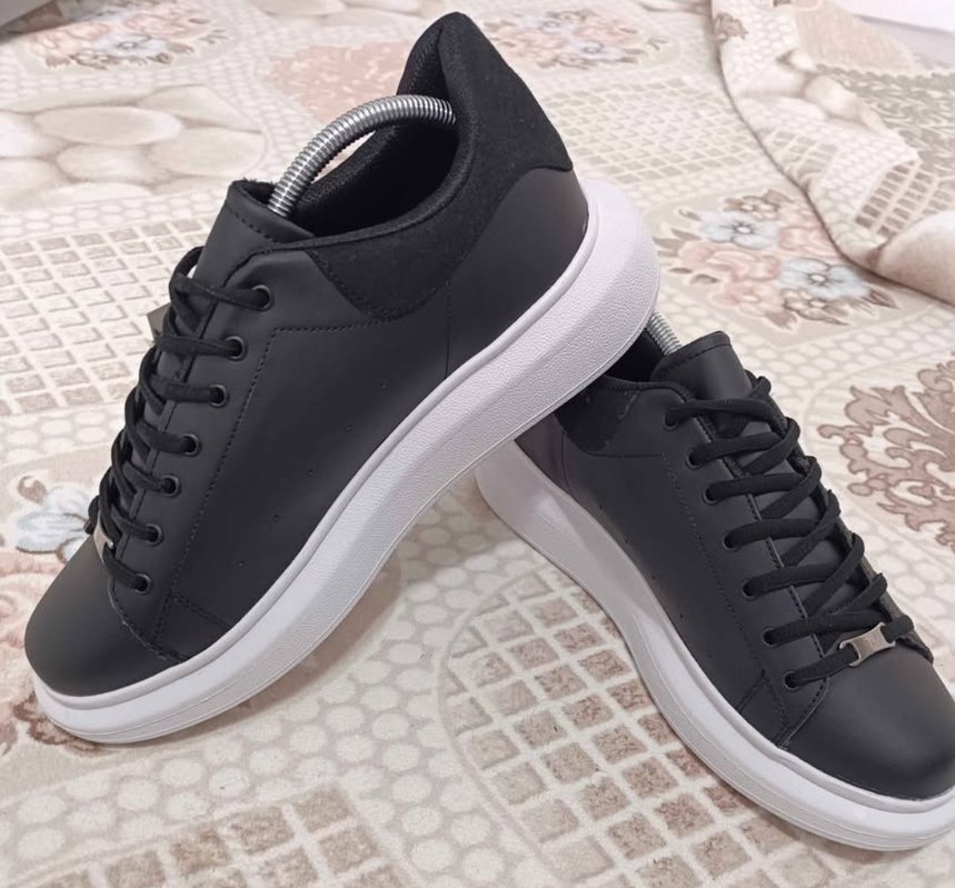 Tonny Black Siyah Bağcıklı Erkek Spor Ayakkabı - Görsel 2