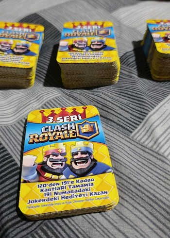 Clash Royale 3. Seri Oyun Kartları 320 Tane - Görsel 4