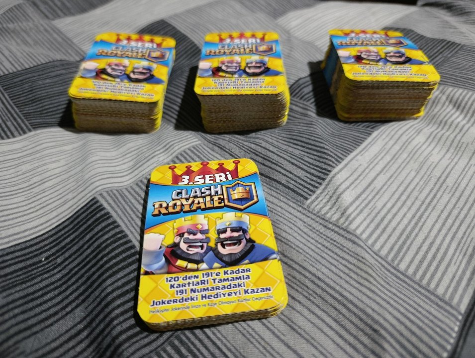 Clash Royale 3. Seri Oyun Kartları 320 Tane - Görsel 4