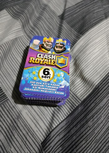 Clash Royale 6. Seri Oyun Kartları 175 Tane GÜNCEL! - Görsel 3