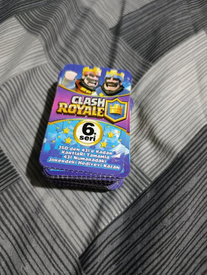 Clash Royale 6. Seri Oyun Kartları 175 Tane GÜNCEL! - Görsel 3