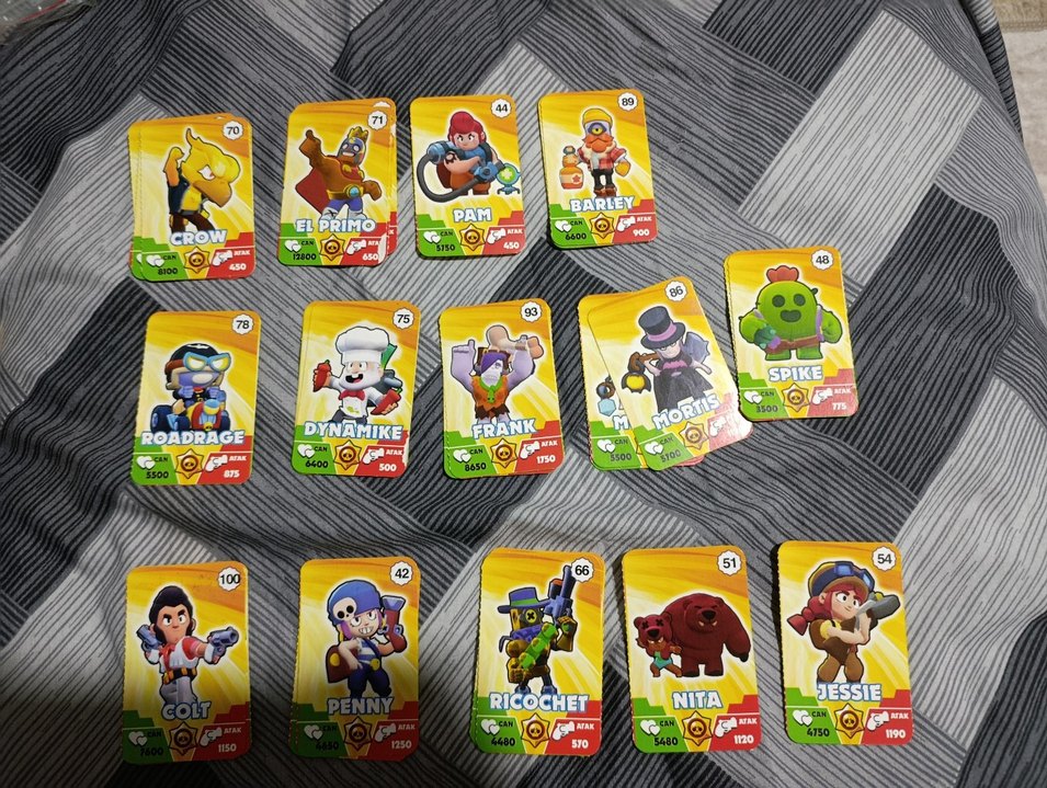 Koleksiyon Brawl Stars Kartları 40 Adet - Görsel 2