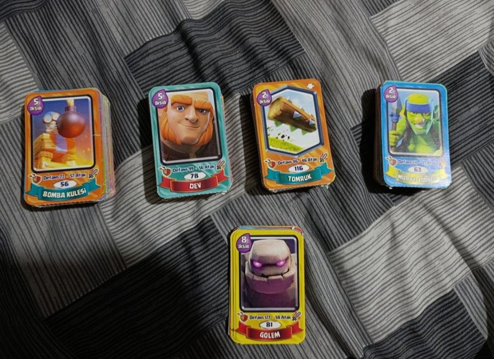 Toplu Kart Satış, Clash Royale ve Brawl Stars Kartları. - Görsel 5