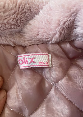 Peluş Detaylı Kız Çocuk Pembe Yelek - Görsel 3