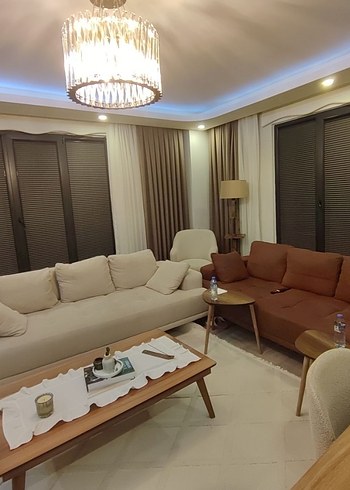 Beyaz Düz Modern Perde - Görsel 6