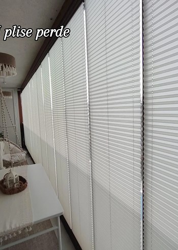 Beyaz Düz Modern Perde - Görsel 19