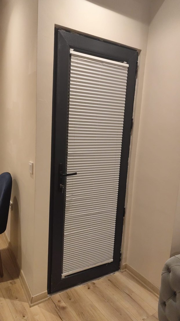 Beyaz Düz Modern Perde - Görsel 2