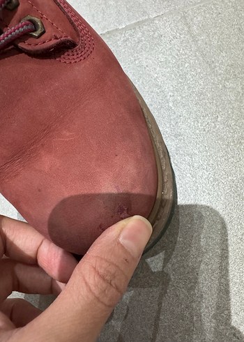 Bordo Caterpillar Kadın Blok Topuk Bot - Görsel 2