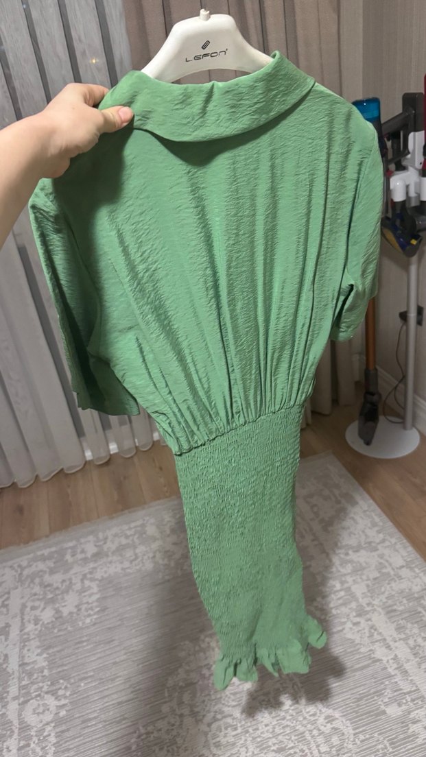 Adl gömlek elbise - Görsel 4