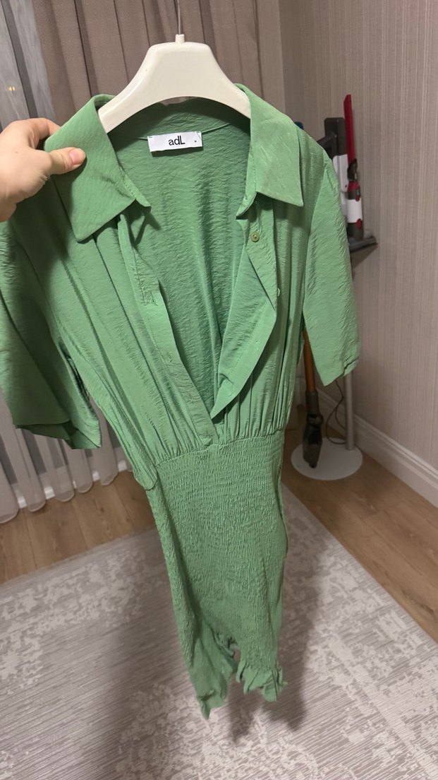 Adl gömlek elbise - Görsel 2