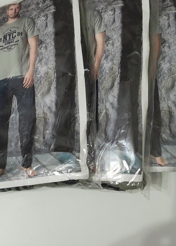 Pamuklu Erkek Pijama Takımı ERCAN MLXLXXL - Görsel 2