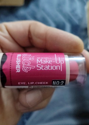 Pembe Parlak Stick Allık - Görsel 3