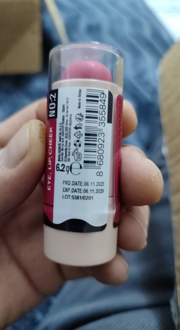 Pembe Parlak Stick Allık - Görsel 2