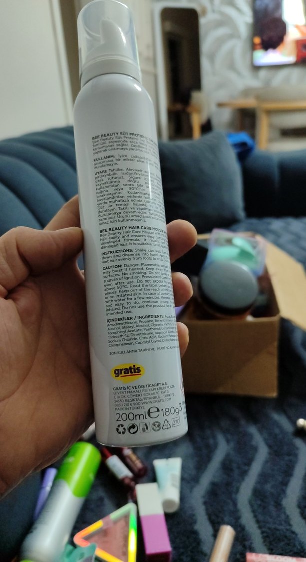 Bee Beauty Süt Proteinli Saç Bakım Köpüğü - Görsel 3