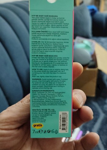 Hype Baby Hair Mascara Pembe - Görsel 2