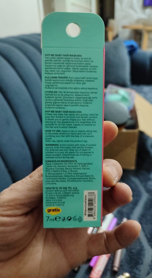 Hype Baby Hair Mascara Pembe - Görsel 2