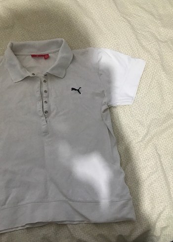 Beyaz Kısa Kollu Polo Tişört - Görsel 4