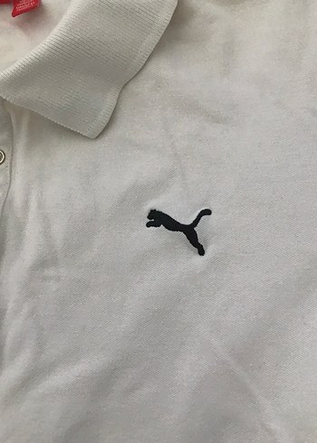 Beyaz Kısa Kollu Polo Tişört - Görsel 5