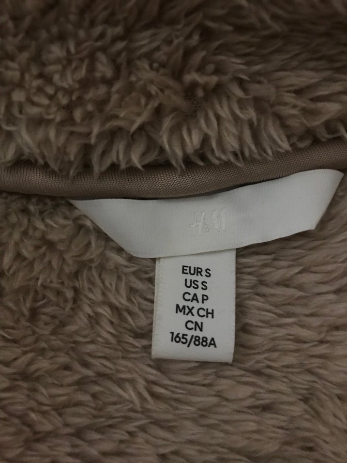 Kadın Bej Yumuşak Yüksek Yaka Polar - Görsel 5