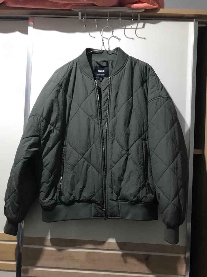 Kadın Gri Bomber Ceket - Görsel 5