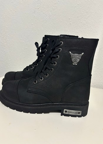 Siyah Tokalı Erkek Biker Bot - Görsel 7