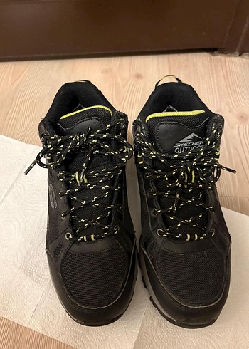 Skechers Siyah Sarı Erkek Spor Ayakkabı - Görsel 6