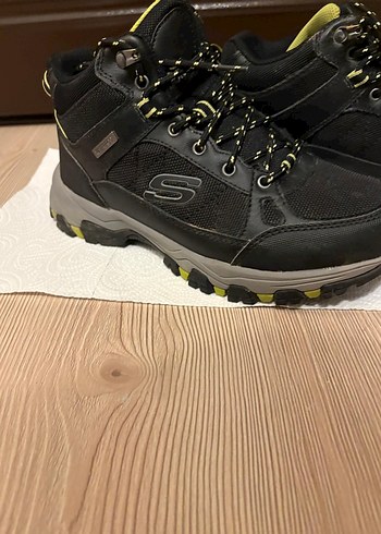 Skechers Siyah Sarı Erkek Spor Ayakkabı - Görsel 2