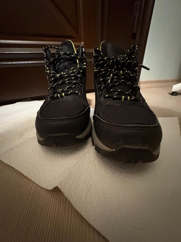 Skechers Siyah Sarı Erkek Spor Ayakkabı - Görsel 4